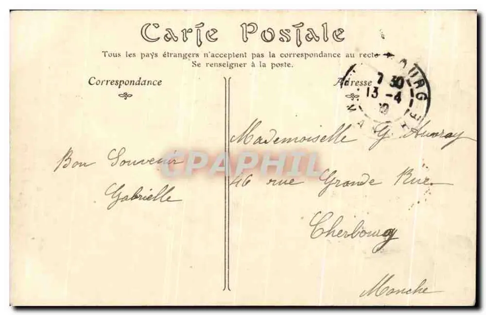 Montlignon (Seine-et-Oise) — Au Repos de la Côte — H.V. N.D. Pbel. n°245 - Verso