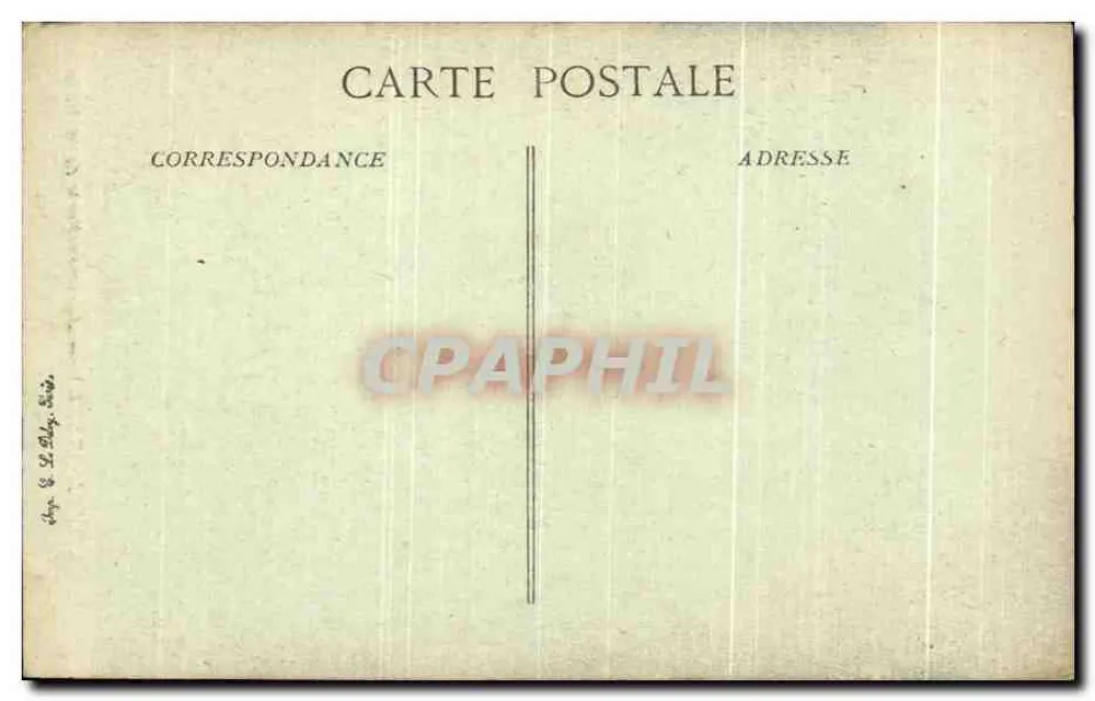 Montmorency — Alte Stadttüre — B.D. n°18 - Rückseite