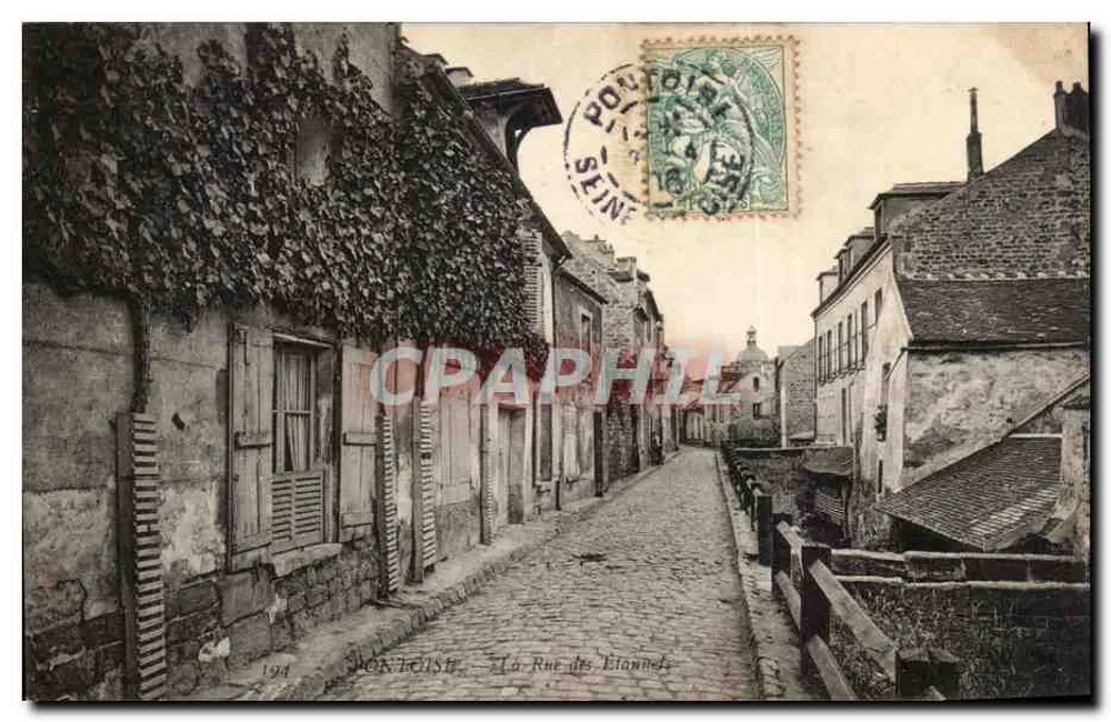 Pontoise — A Rue des Vignons — editor não identificado, n° de série 194 - Frente