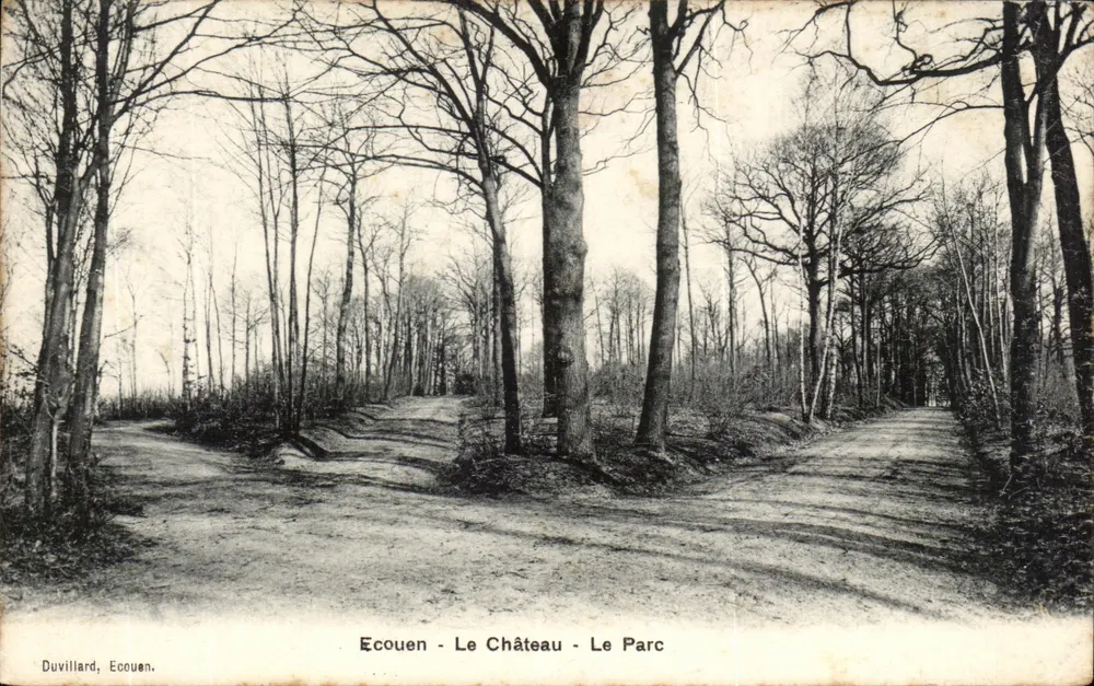 Écouen - O Castelo - O Parque — Duvillard, Écouen - Frente