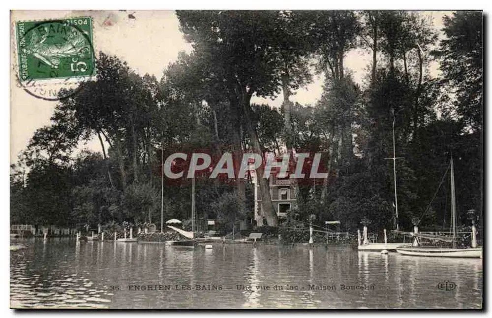 Enghien-les-Bains — Eine Ansicht des Sees - Maison Bounceill - Vorderseite