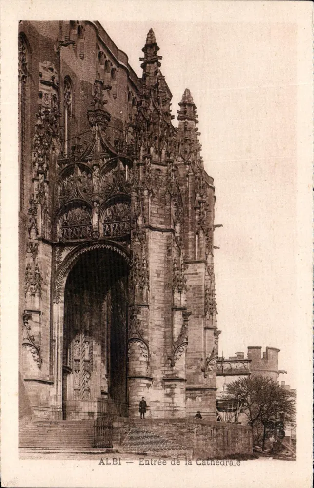 Albi — Entrada da Catedral — editor não identificado - Frente