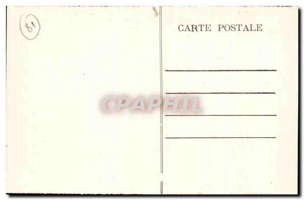 Albi — O Museu (antigo arcebispado) - Verso