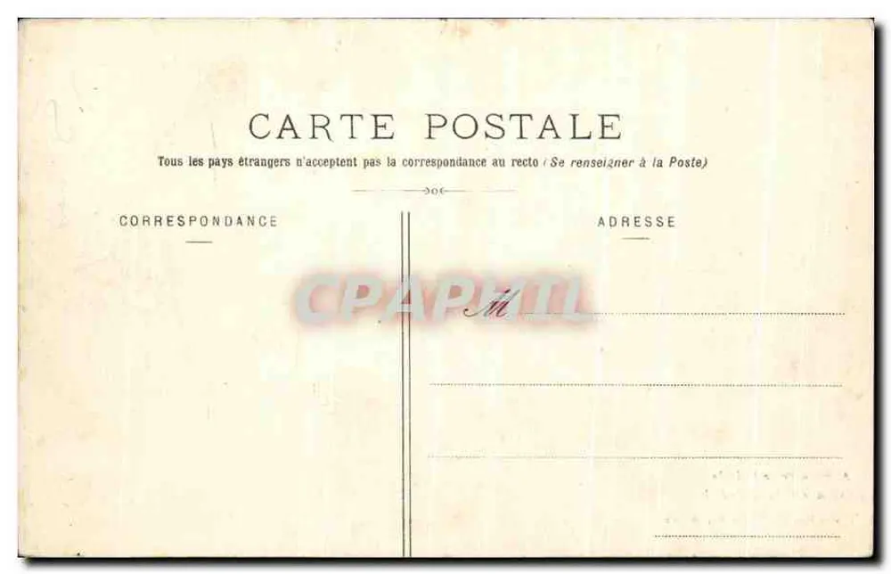 Albi — Seitenportal des Chor der Kathedrale — Cliché Prompt - F. Tranier, Buchhändler - Rückseite