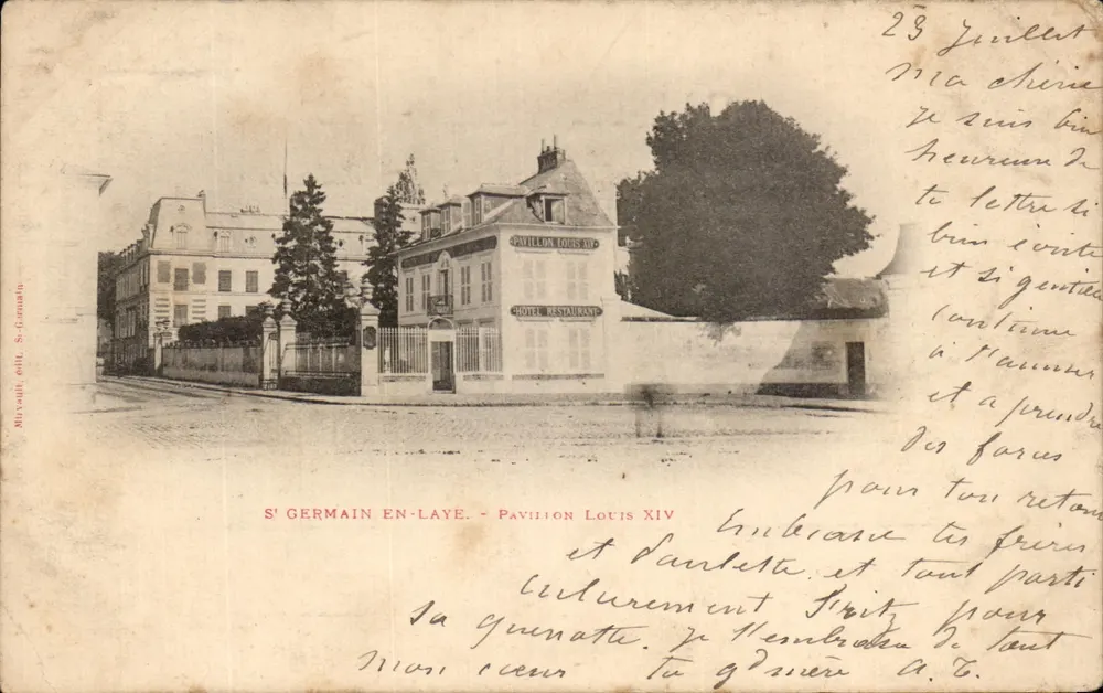 S' GERMAIN EN-LAYE — Pavillon Louis XIV — éditeur Nivault - Recto