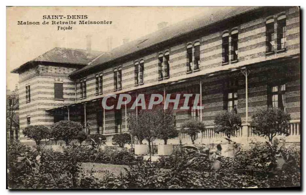 Saint-Denis — Casa de Retiro Meissonier — Fachada - Frente