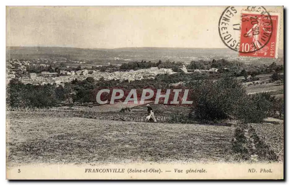 Franconville (Seine-et-Oise) — Allgemeiner Blick — ND. Foto. - Vorderseite