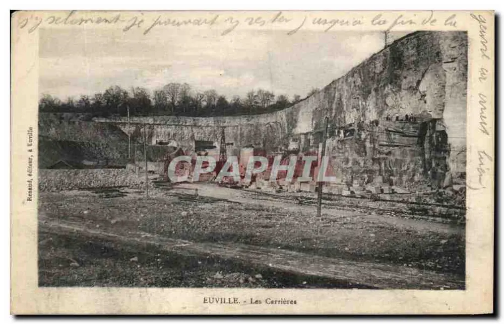Euville - As Carreiras — Renaud, editor, em Kervil - Frente