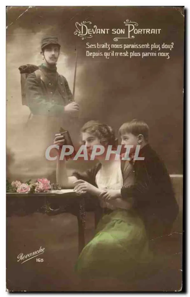 Soldado desaparecido — Retrato emocionante — Revanche 168 - Frente