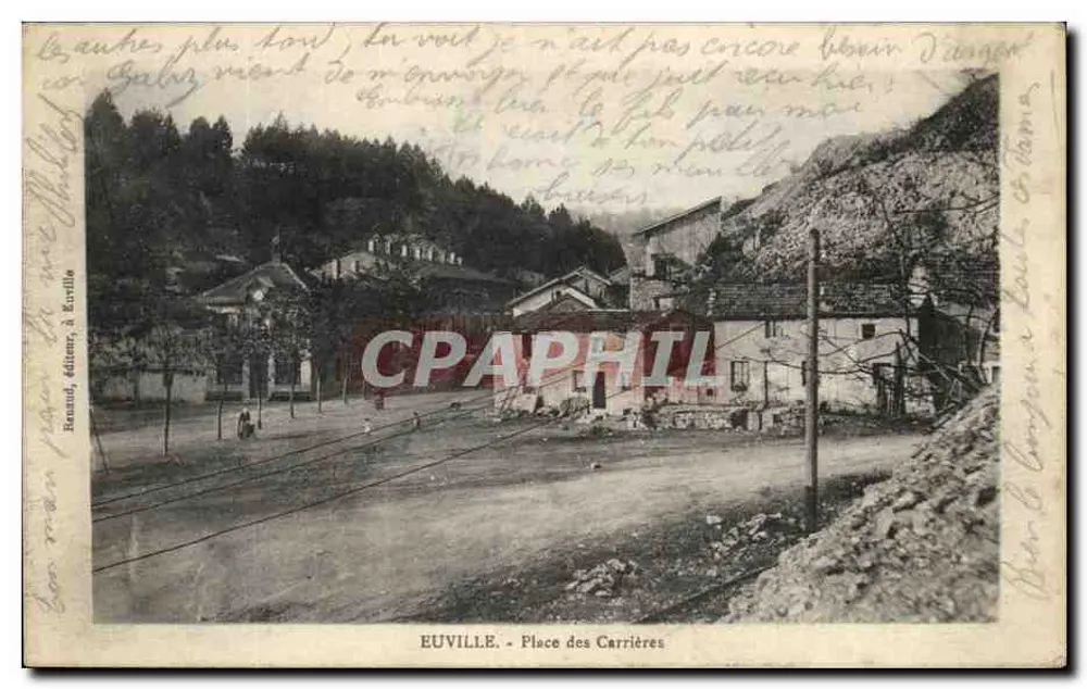 Euville - Place des Carrières — editor Renaud, em Euville - Frente