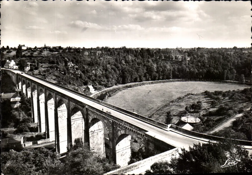 Dinan — O Viaduto e a Rance — Ed. Mesny - Frente