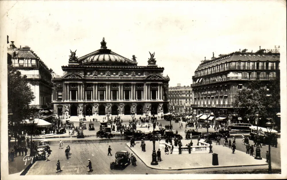 Place de l'Opéra — Paris — Verlag A. Legontie, Nr. 2 - Vorderseite