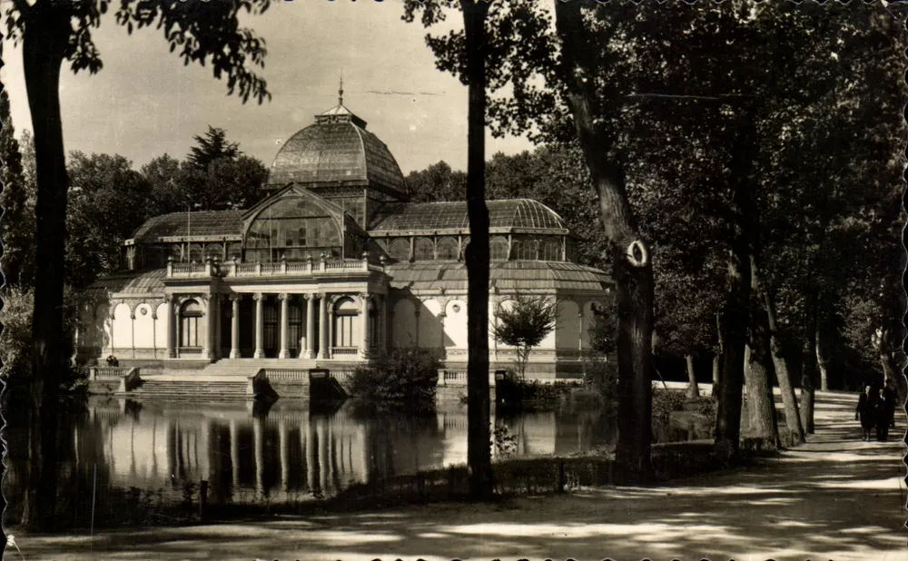 Palácio de Cristal — Parque del Retiro — Madrid — TARJETA POSTAL - Frente