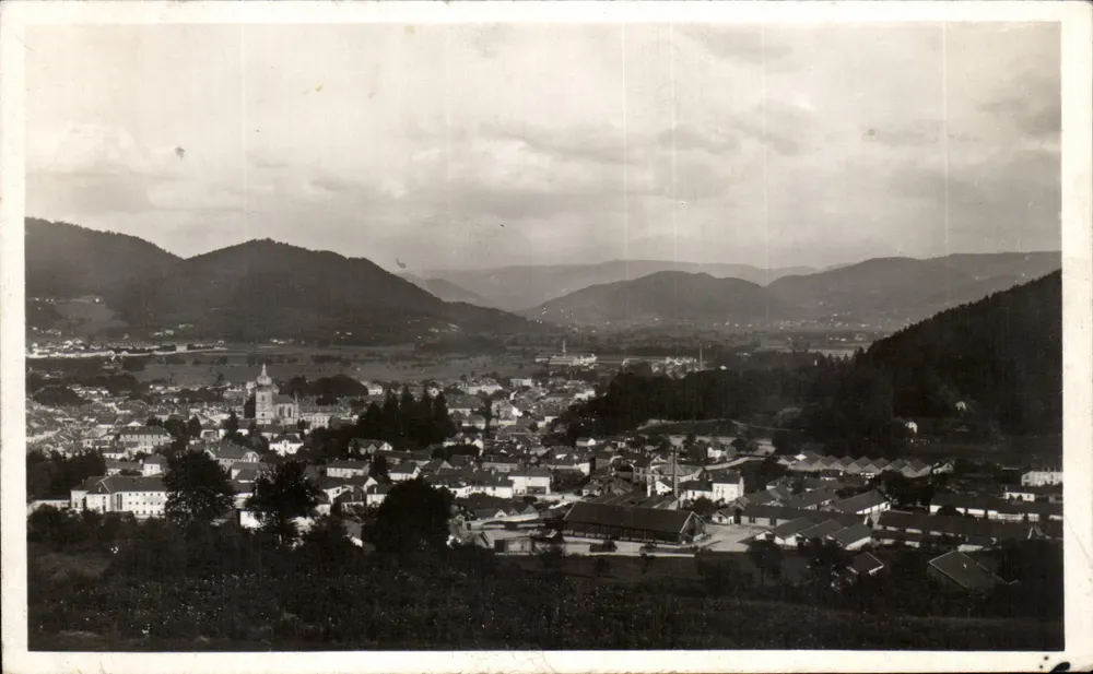 Remiremont — Vista panorâmica — Edição La Cigogne - Frente