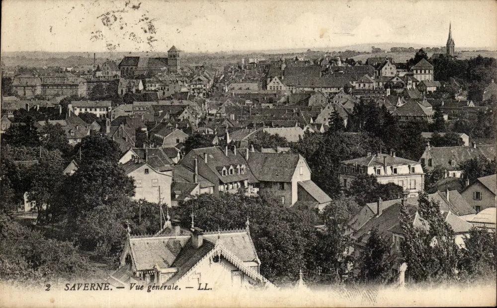 Saverne — Vista geral — LL. - Frente