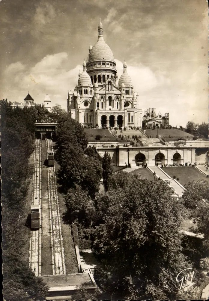Basilika des Heiligen Herzens — Montmartre — Edition André Lecorte, n° 720 - Vorderseite