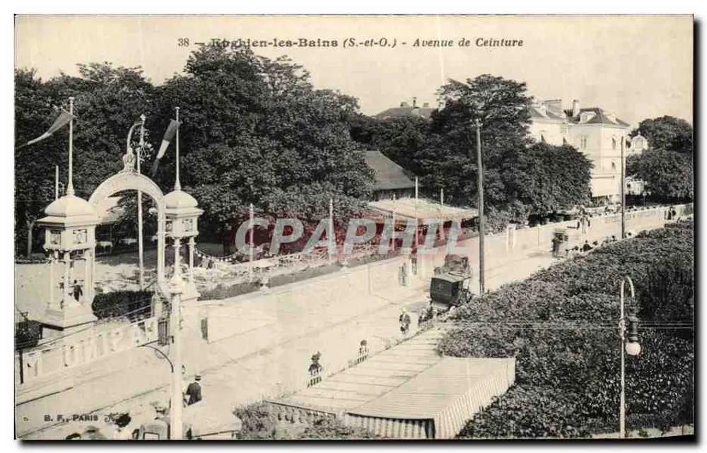 Roghien-les-Bains (S.-et-O.) — Avenue de Ceinture — B. F., Paris - Vorderseite