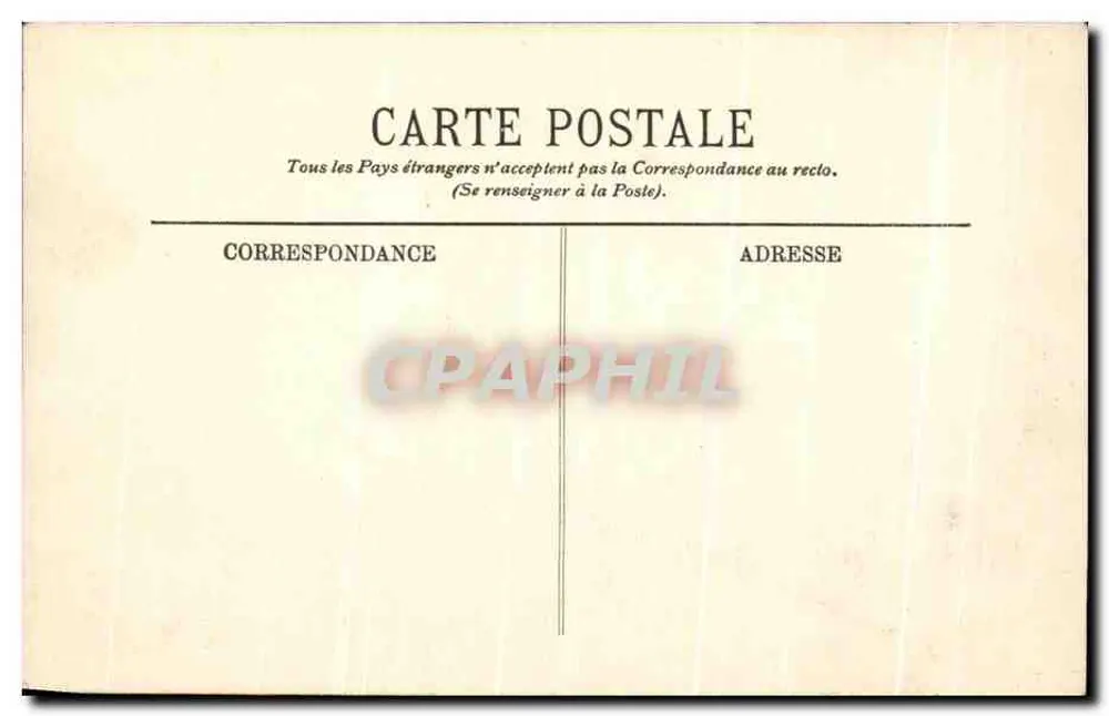 Reims — Velhas Casas, Praça do Mercado — LL. n°28 - Verso