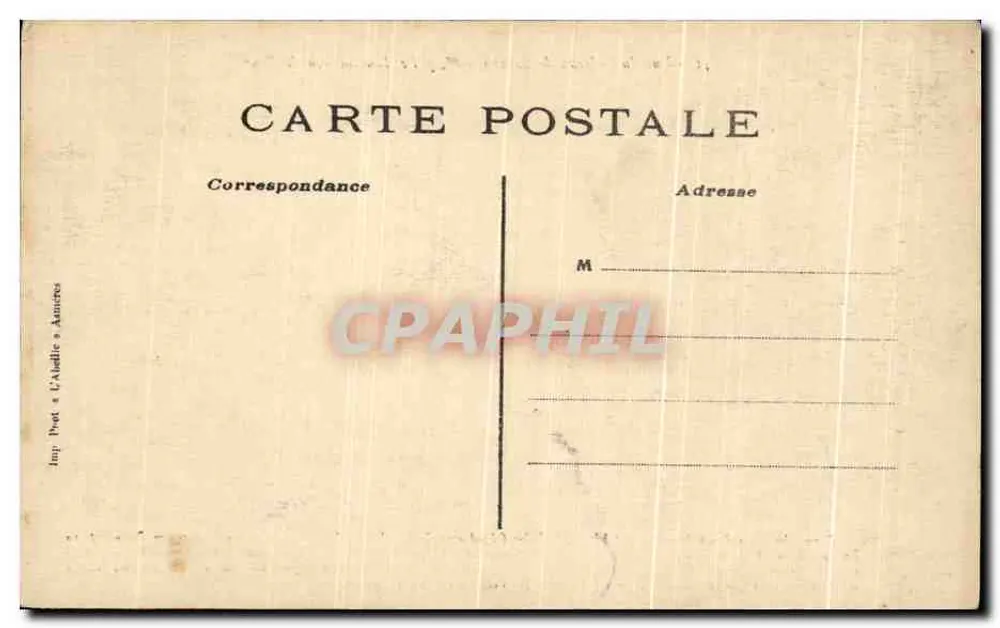 Castelo de Saint-Cloud — Vista tirada na segunda cour — L'Abetille & Asutères, n°45 - Verso