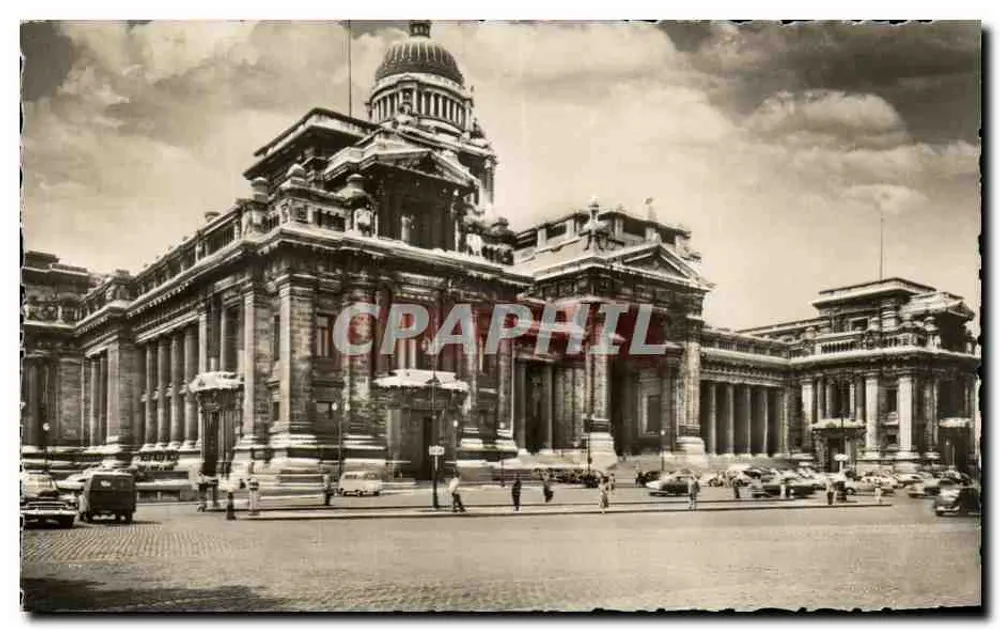Palácio de Justiça de Bruxelas — vista panorâmica — Edições ARPO Bruxelas - Frente