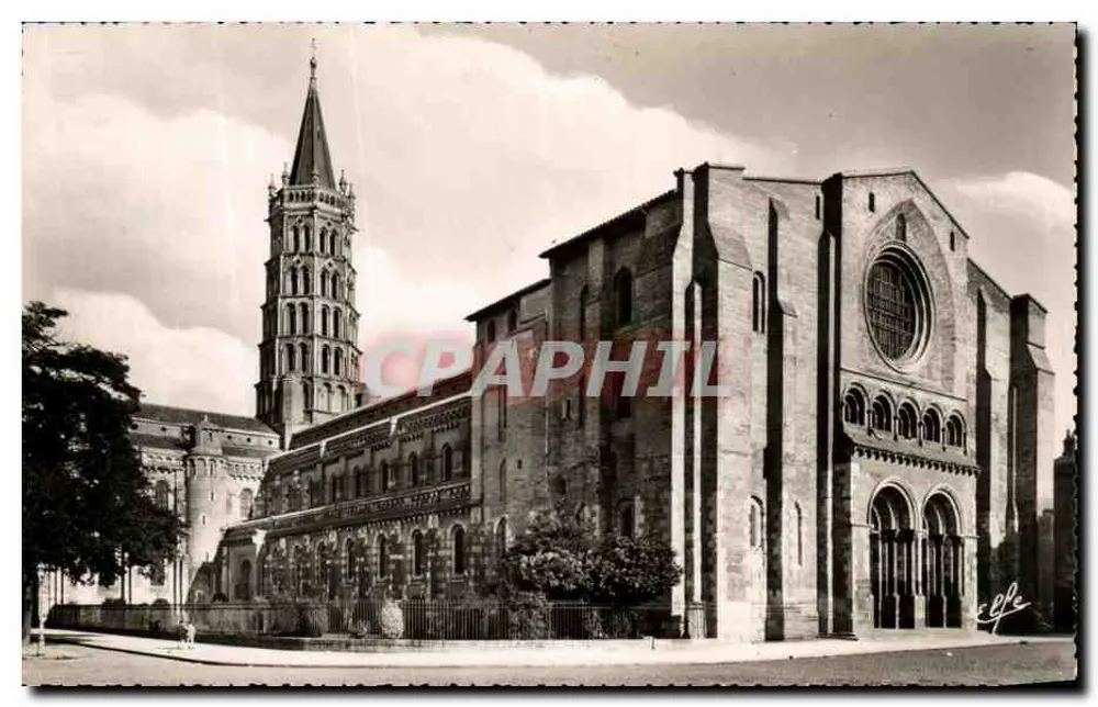 Basílica de Saint-Sernin — Toulouse — Edit Pyrénées-Océan - Frente