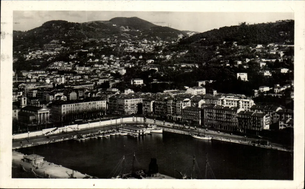 O Porto do Mont-Boron — Nice — Edições de A. Manier - Frente