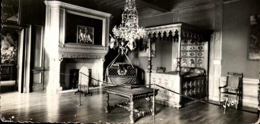 Pau (Basses-Pyrénées) – Das Schloss, Schlafzimmer der Könige von Navarre – Éditions d'Art 'YVON' Paris 15, Rue Marat - Vorderseite