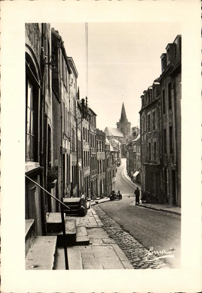 Granville (Manche) — Alte Häuser in der Rue Notre-Dame — Edition Emma Besnard - Vorderseite