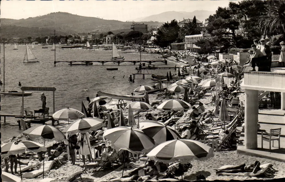 Juan-les-Pins — Praia — Éditions Sépice - Frente