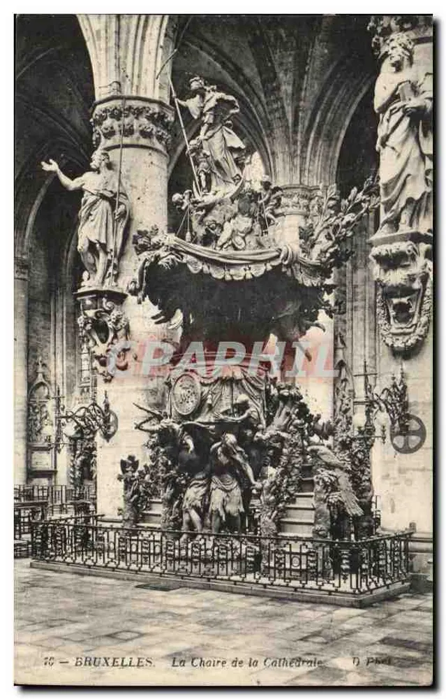 Brüssel — Die Kathedrale Bank — D. Poul - Vorderseite