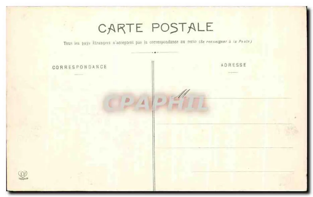 Toulouse - Der Port Garaud — Phototypie Labouche Frères, Toulouse, n°192 - Rückseite