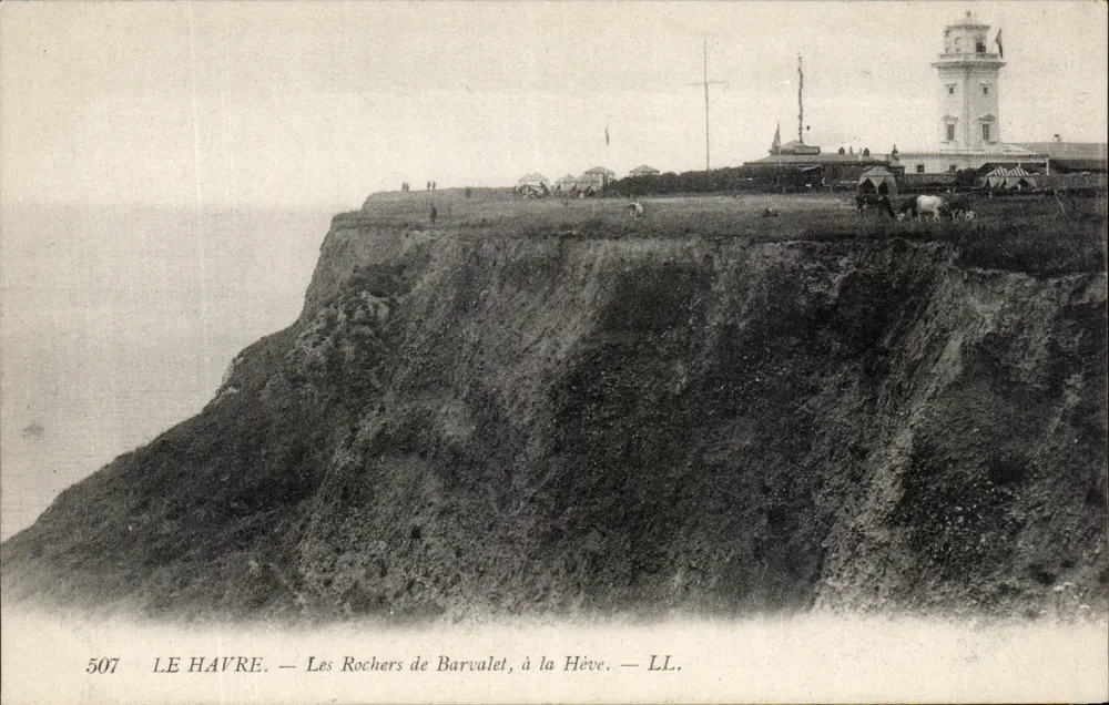 Le Havre — Les Rochers de Barvalet, à la Hève — LL. — N° 507 - Vorderseite