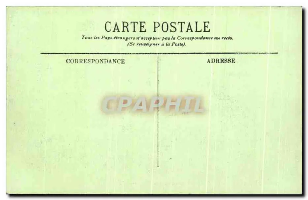 Le Havre — Les Rochers de Barvalet, à la Hève — LL. — N° 507 - Rückseite
