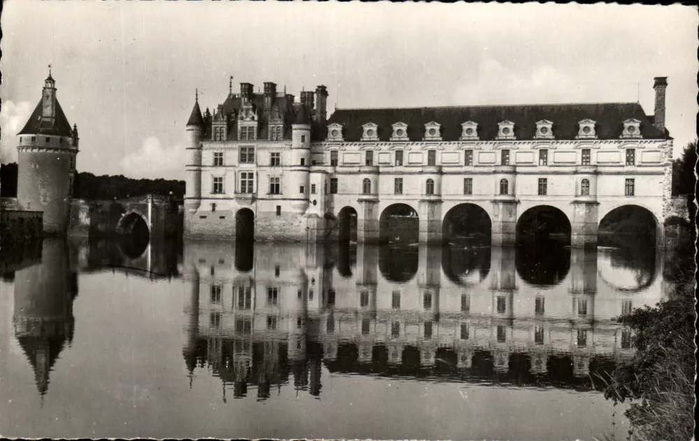 Castelo de Chenonceau — Reprodução Proibida — Editor C.P.A.P.H.I. - Frente