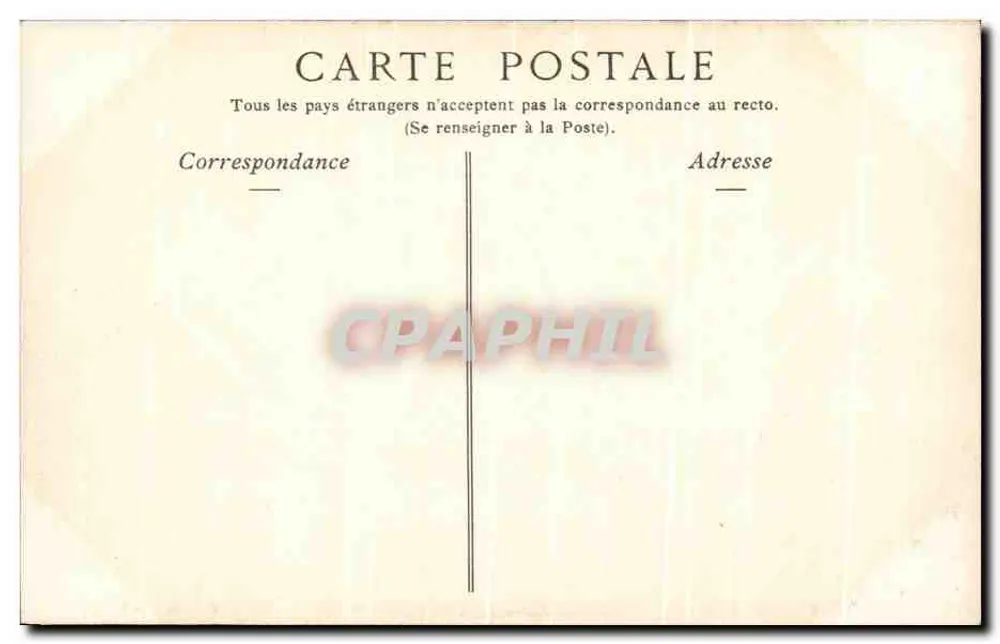 Castelo de Chenonceaux — A Entrada Principal — Collections ND Phot - Verso