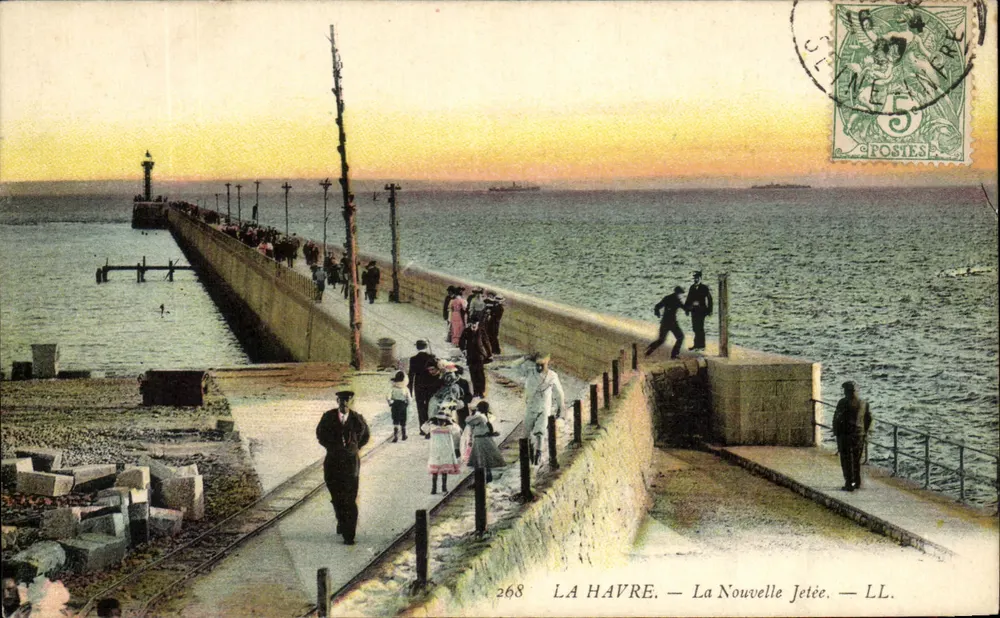 Le Havre — A Nova Ponte — LL. — n° 2668 - Frente