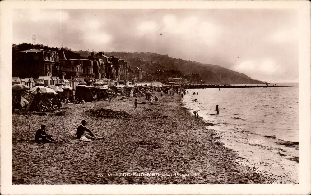 Villers-sur-Mer — A Praia — LL, n°70 - Frente