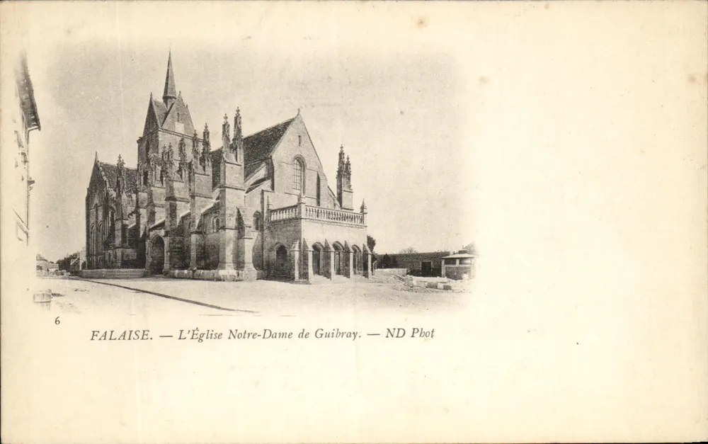 Falaise — Die Kirche Notre-Dame de Guibray — ND Phot - Vorderseite