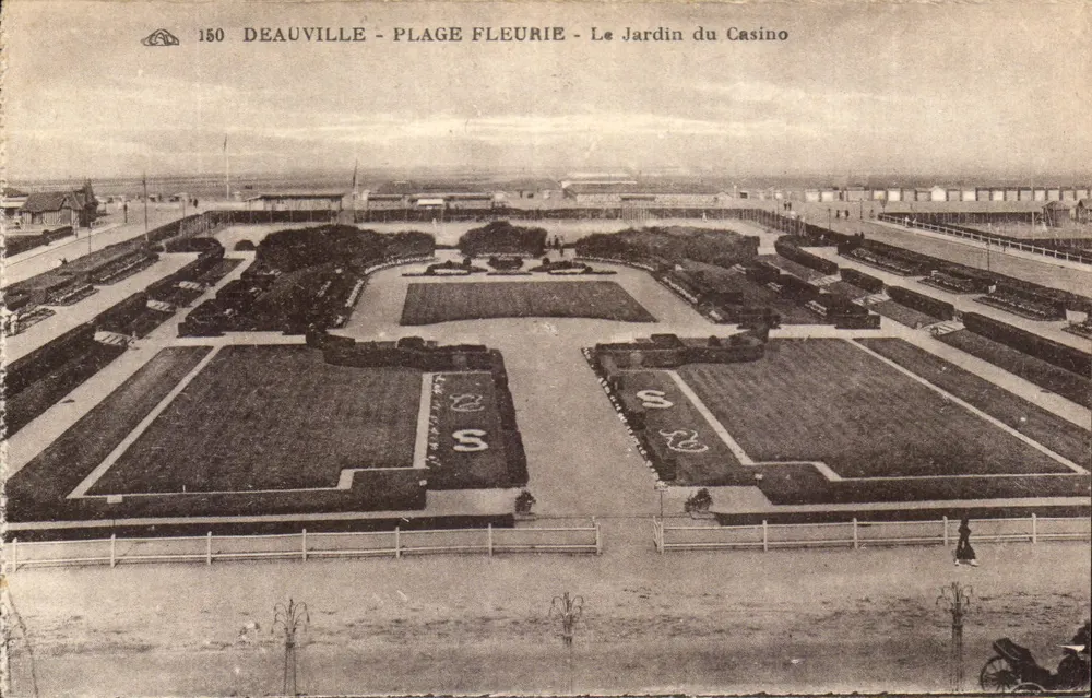 Deauville - Blühende Strände - Der Garten des Casinos - Vorderseite