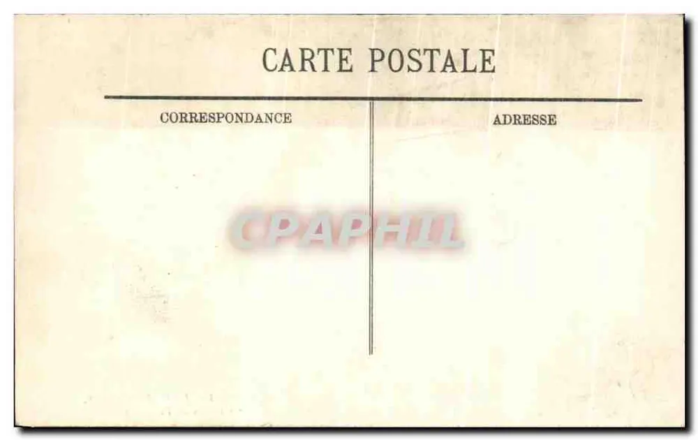 Castelo de Villandry — Env. de Tours — L.L. n°124 - Verso