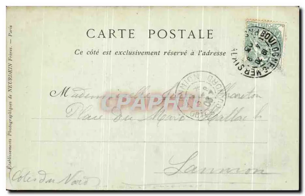 Boulogne-sur-Mer — Kapelle Notre-Dame de Boulogne — Maison Grospillier, 49 Rue Thiers - Rückseite