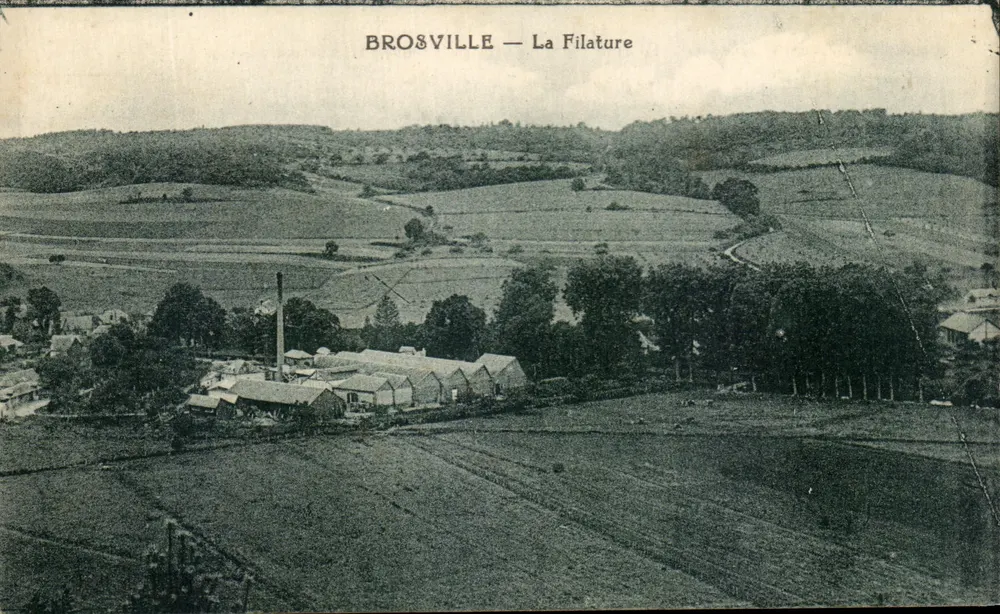 Brosville — A Fiação — Phototypie Desaix, Paris - Frente