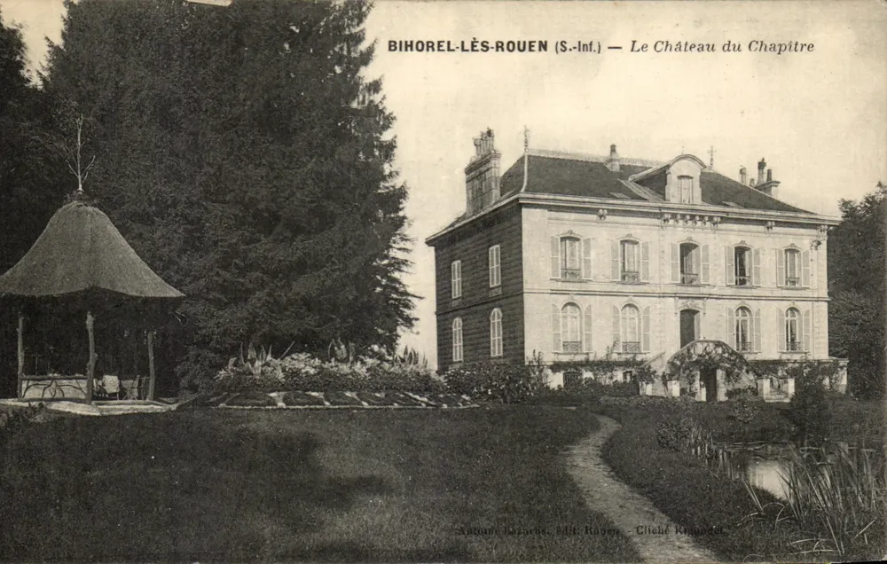 Bihorel-lès-Rouen (S.-Inf.) — Le Château du Chapitre — Éditeur: Antoine Lathurba, Cliché Riquard - Frente