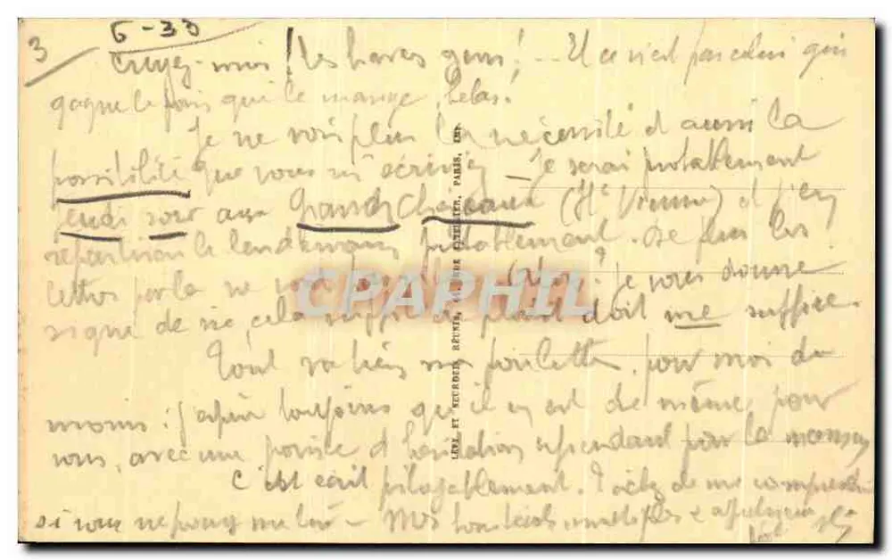 Montpellier — Parque da Esplanade — O Lago — LL. — N° 53 - Verso