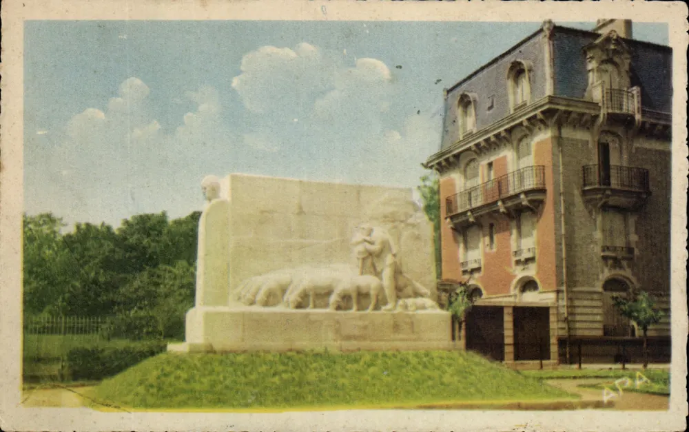 Rodez — Monument François Fabié — Statuaire Marc Robert — Les Cartes A.P.A. — ALBI - Vorderseite