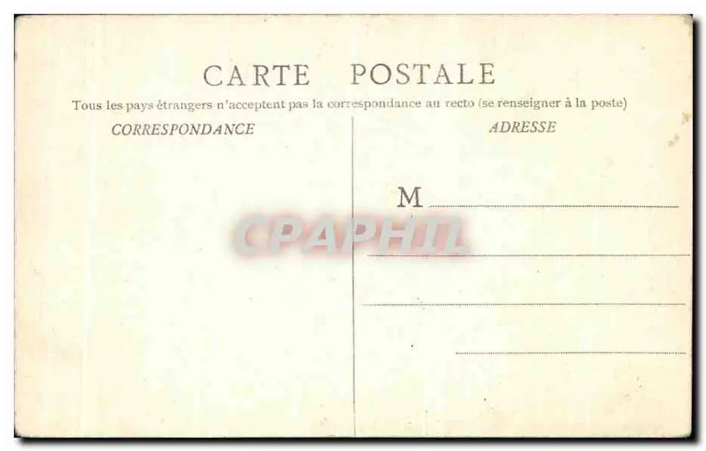 Romanèche-Thorins — Igreja — B. F. Chalon-saône - Verso