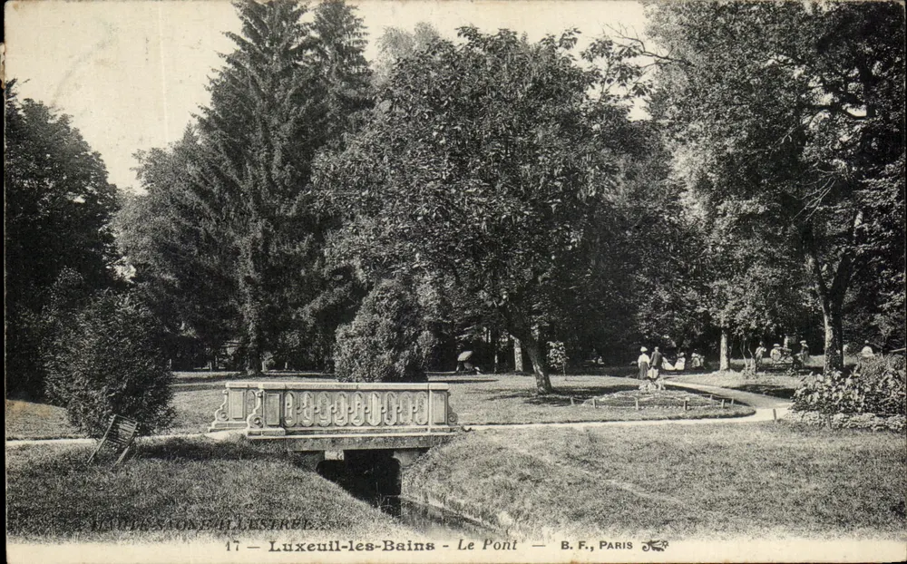 Luxeuil-les-Bains — O Ponte — B.F., Paris - Frente