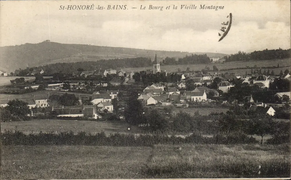 St-Honoré-les-Bains — Das Dorf und der Alte Berg — HAEVA - Vorderseite