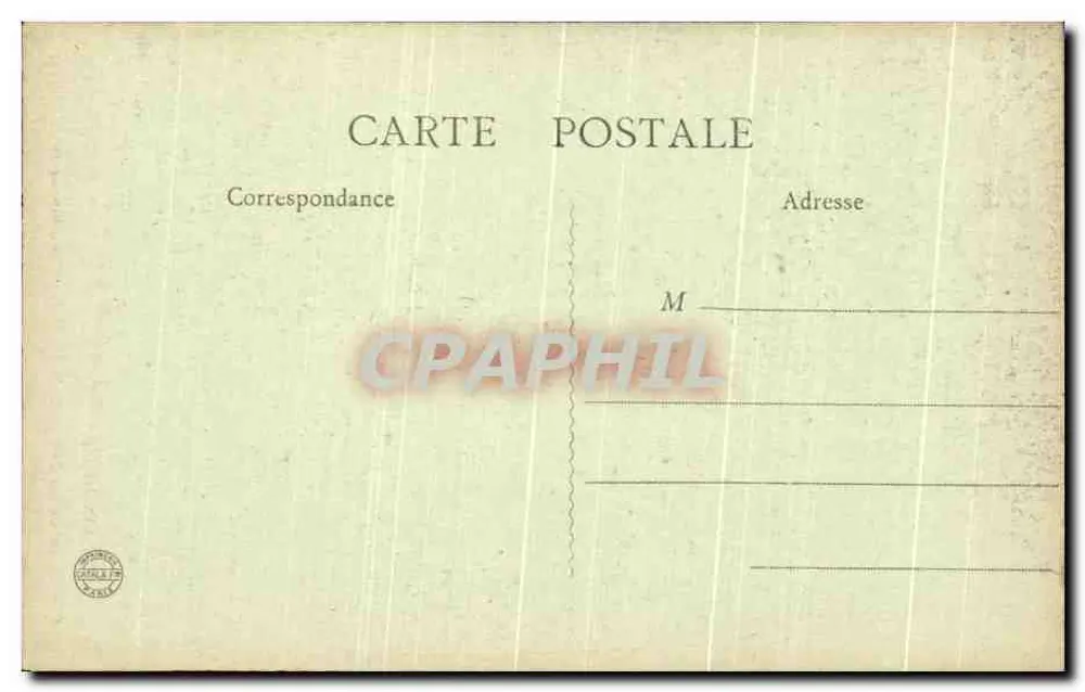 Montceau-les-Mines (S.-et-L.) — Denkmal Jules Chagot — B. R. Paris - Rückseite
