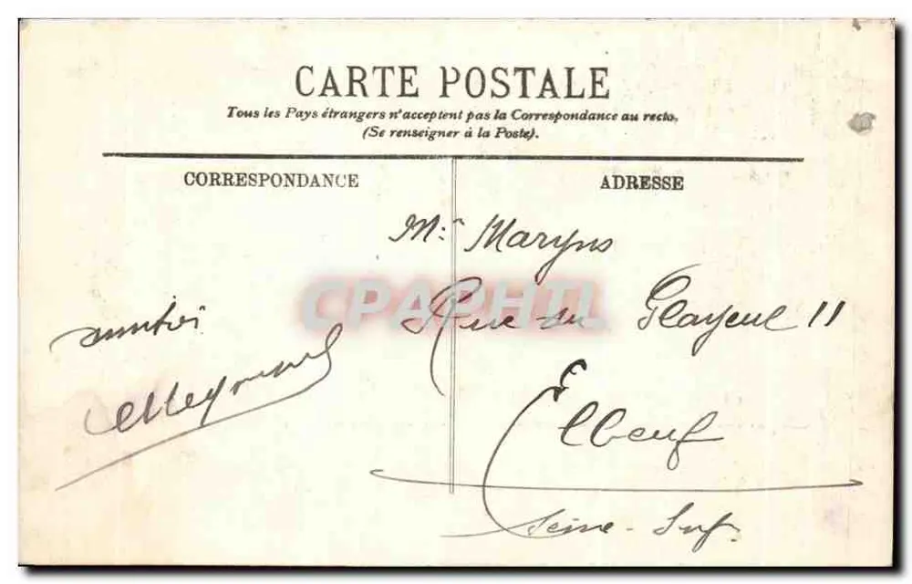 Cherbourg - Das Arsenal - Altes Kanon und Trophäen — LL. - Rückseite